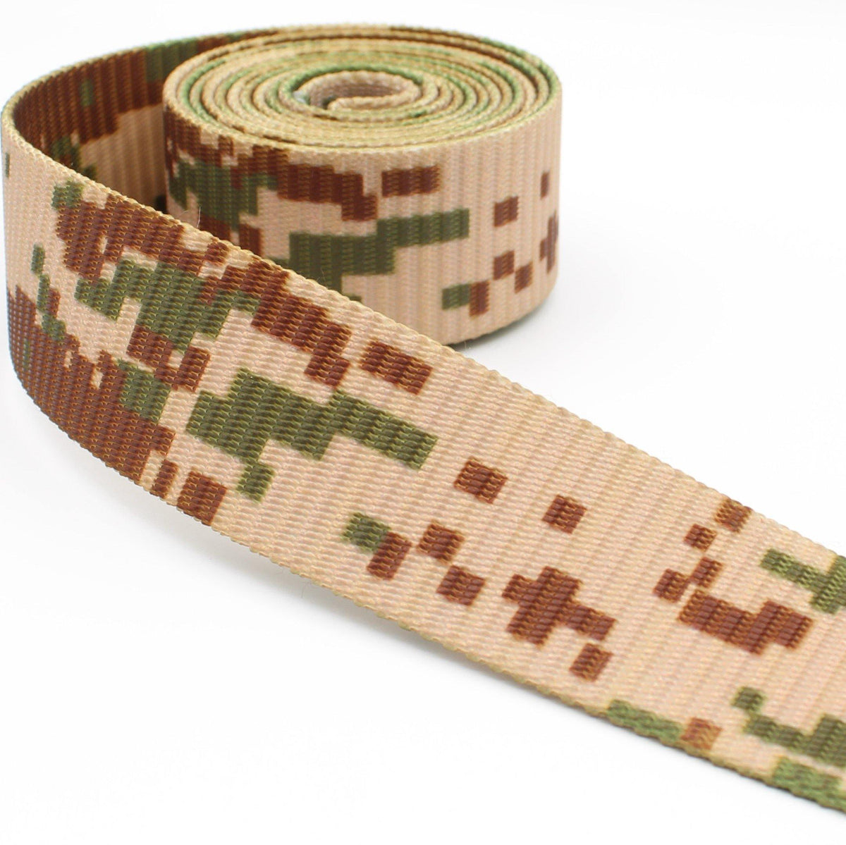 5 meters Camouflage Webbing 38mm - ACCESSOIRES LEDUC