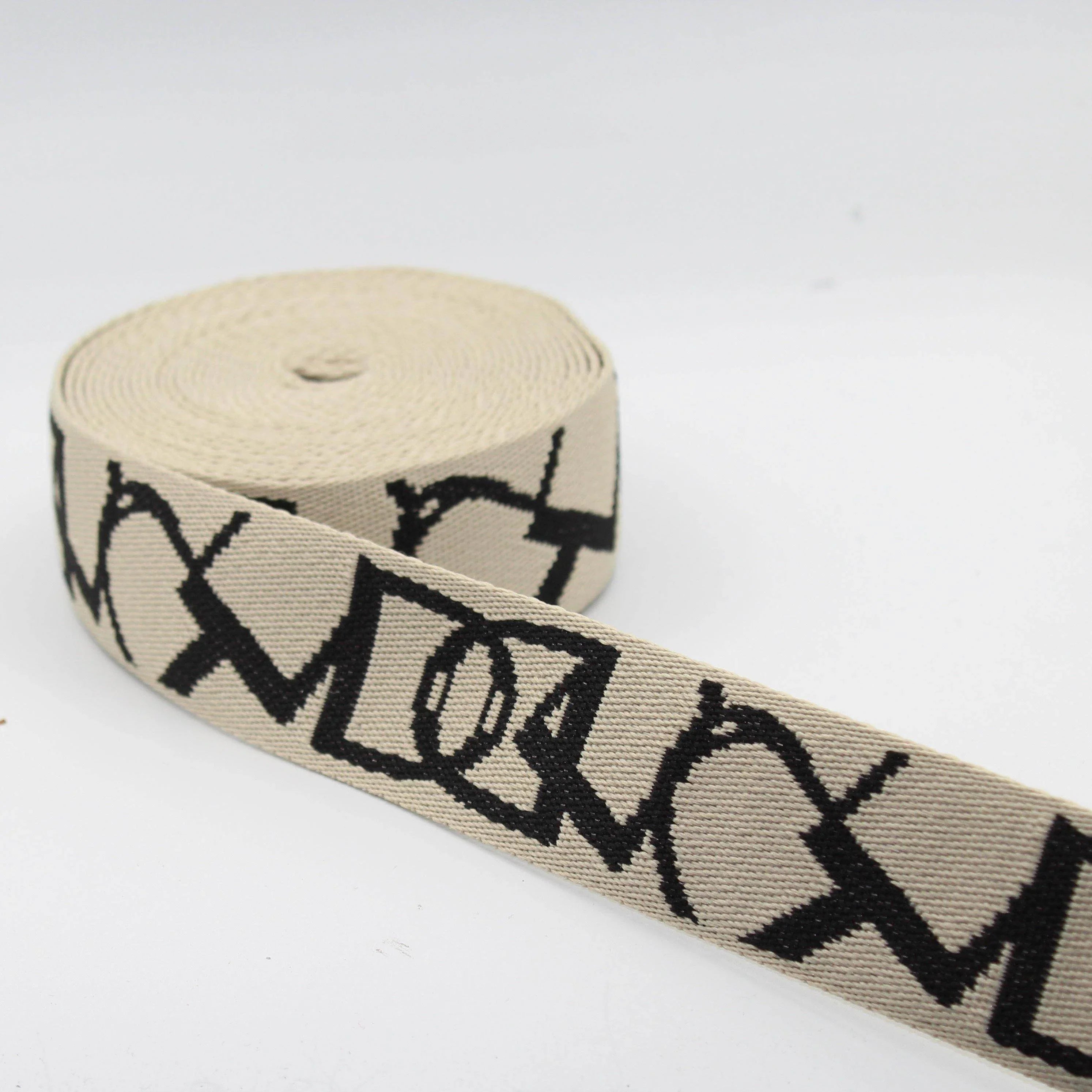 5 Meters 38mm Crazy D Webbing #RUB1941 - ACCESSOIRES LEDUC BV