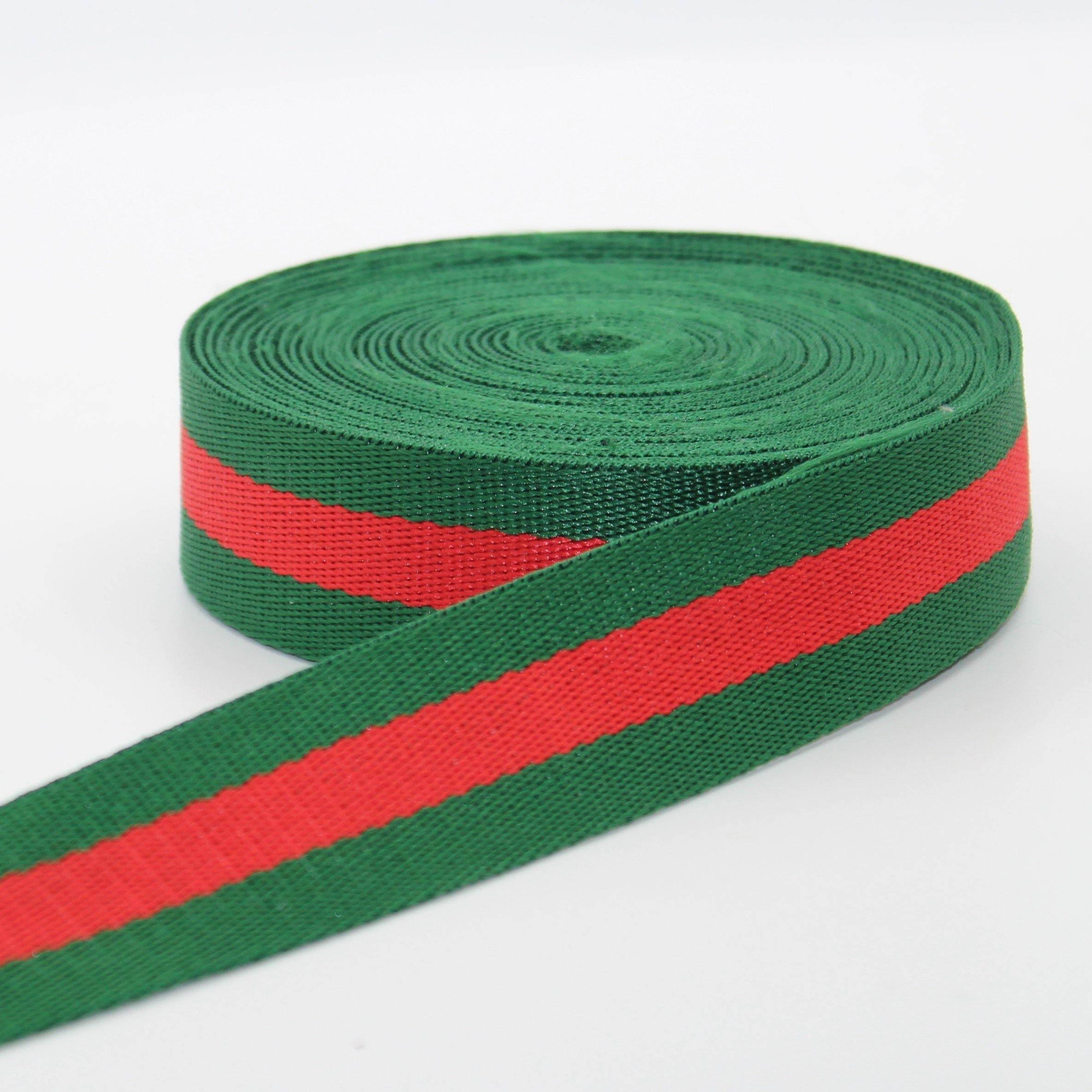 5 meters30mm Striped Webbing #RUB1907 - ACCESSOIRES LEDUC BV
