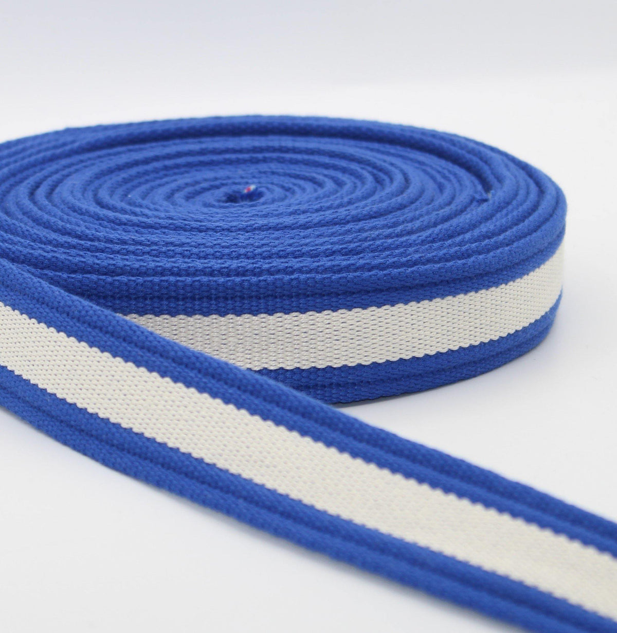 5 Meters 30mm Thick Striped Webbing #RUB1960 - ACCESSOIRES LEDUC BV