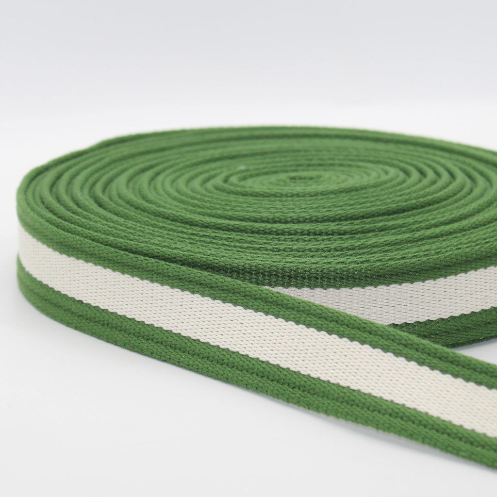 5 Meters 30mm Thick Striped Webbing #RUB1960 - ACCESSOIRES LEDUC
