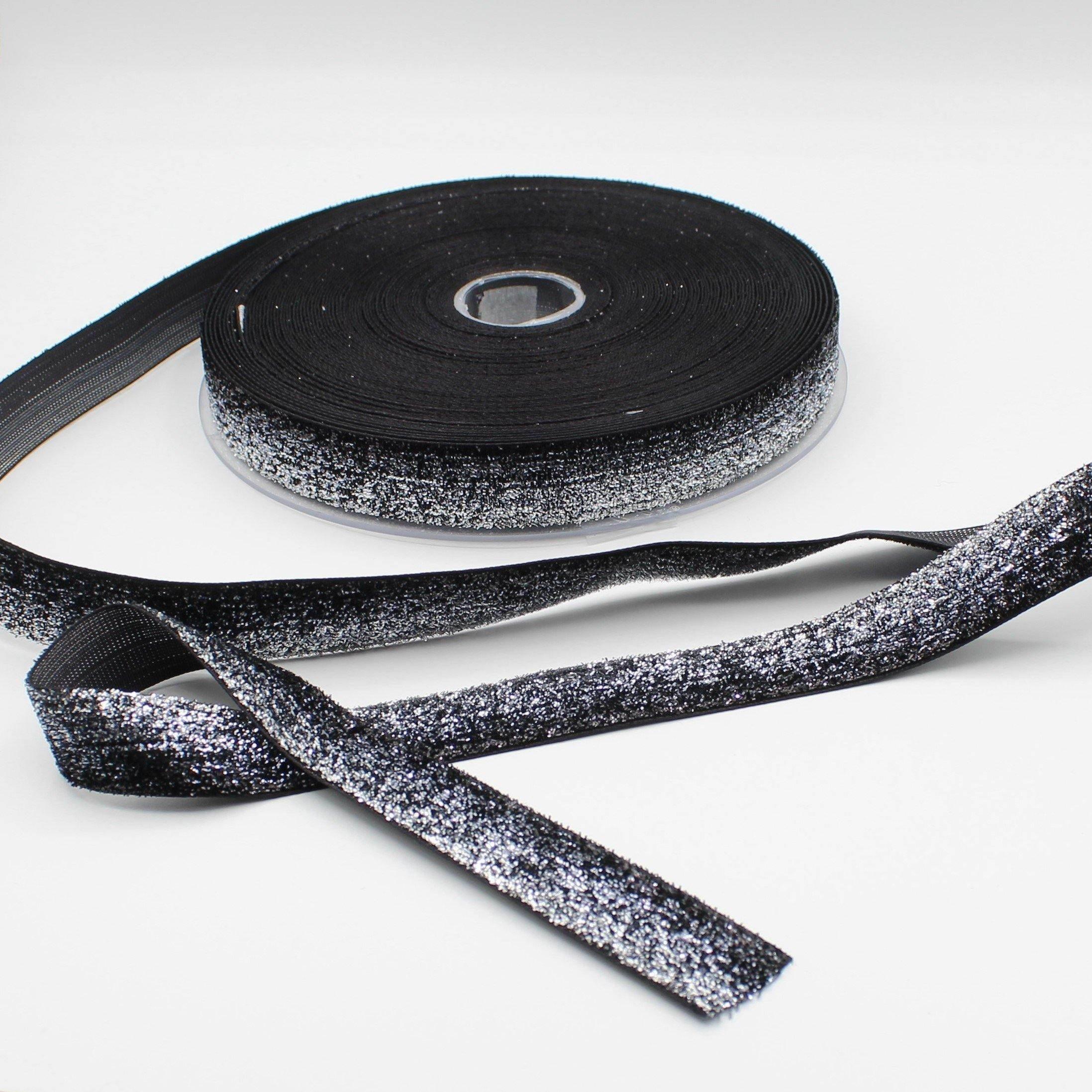 Lurex ribbon with lurex 30mm RUB2526 - ACCESSOIRES LEDUC BV