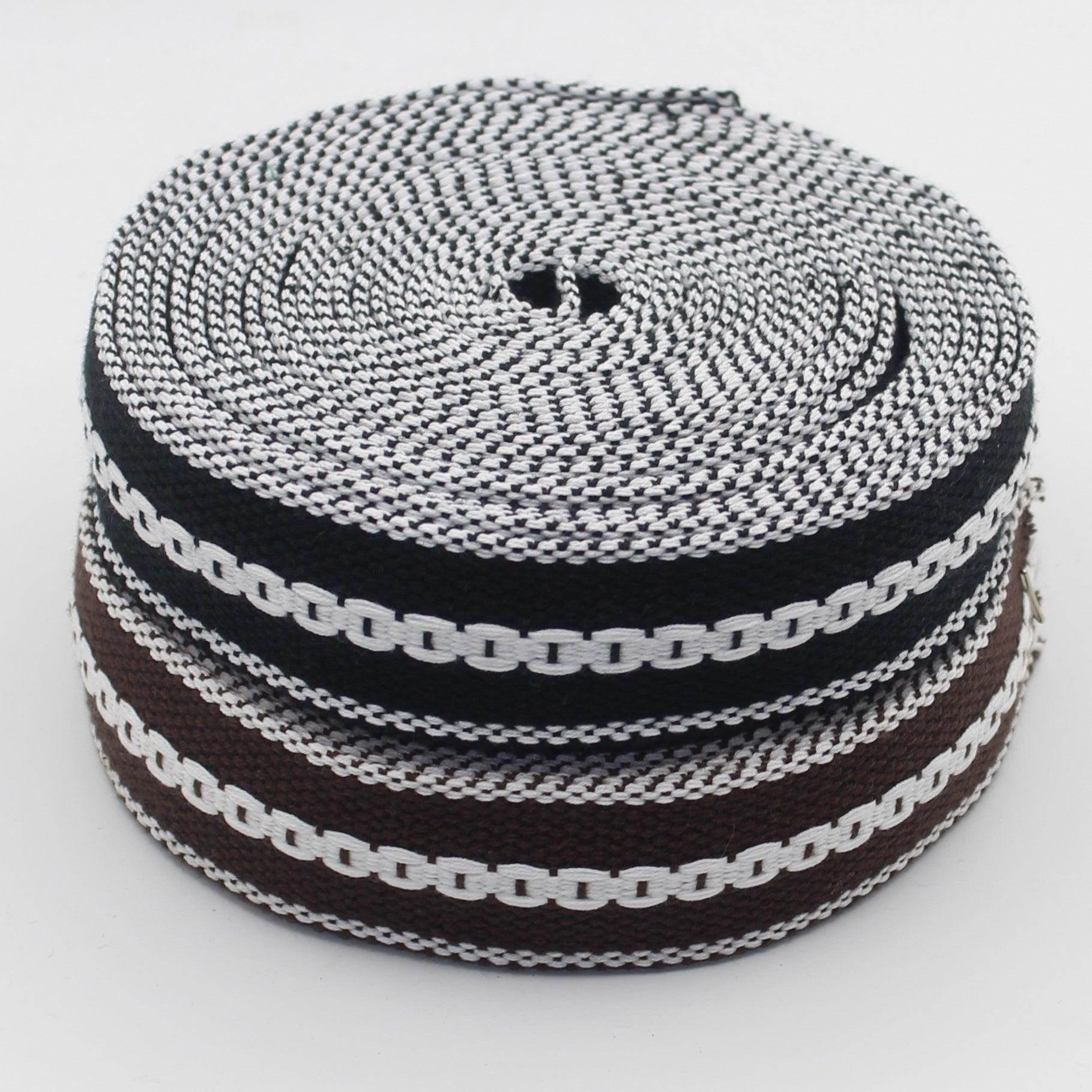 Chain Motive Webbing 30mm #RUB3532 - ACCESSOIRES LEDUC BV