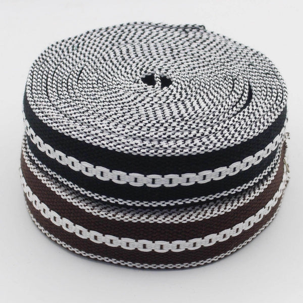 Chain Motive Webbing 30mm #RUB3532 - ACCESSOIRES LEDUC BV