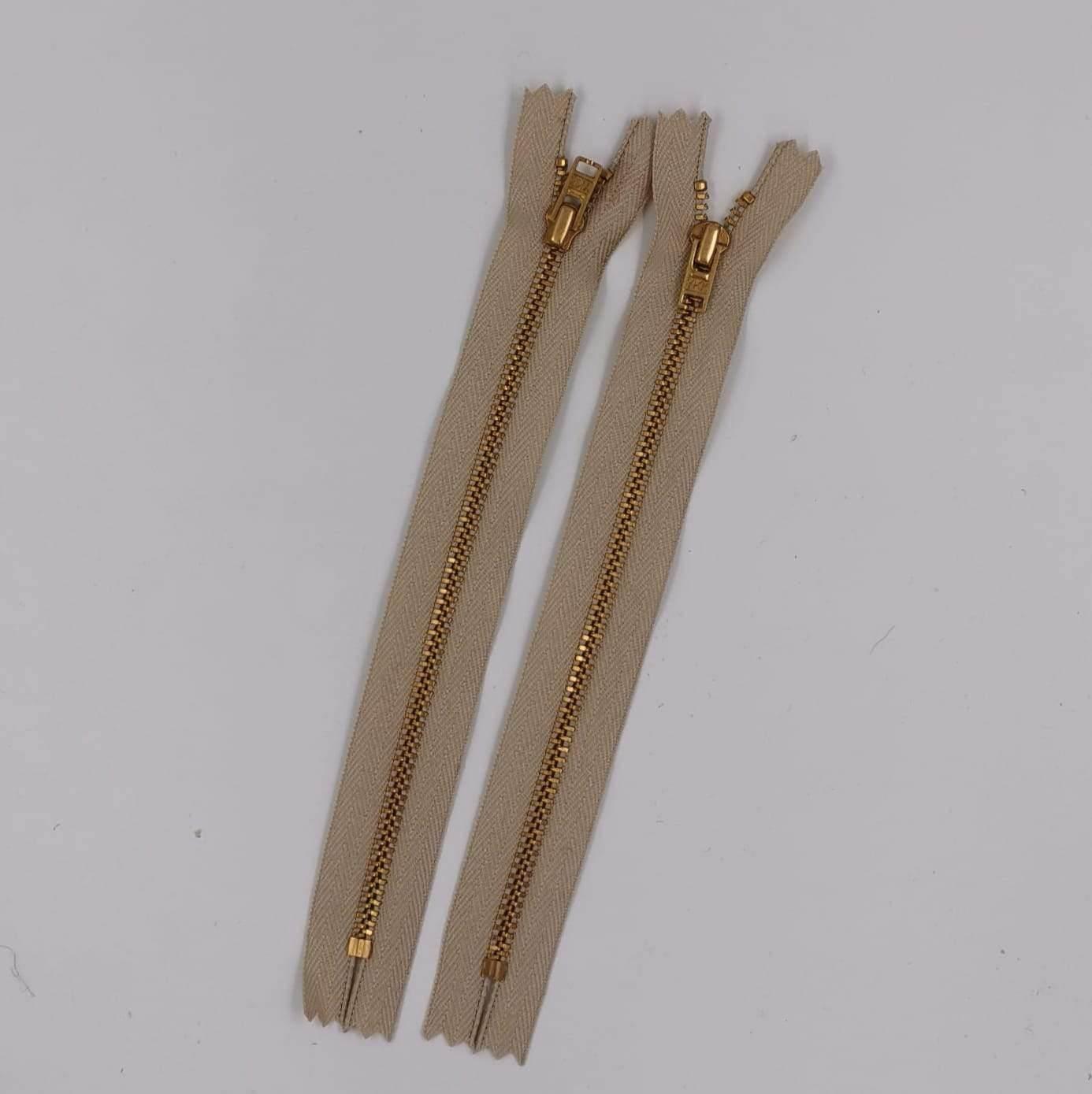 YKK - 18cm Trouser Metal Zipper - Super Strong - ACCESSOIRES LEDUC BV