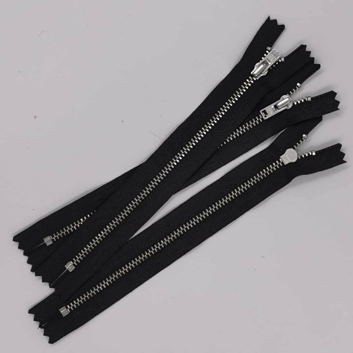 YKK - 18cm Trouser Metal Zipper - Super Strong - ACCESSOIRES LEDUC BV