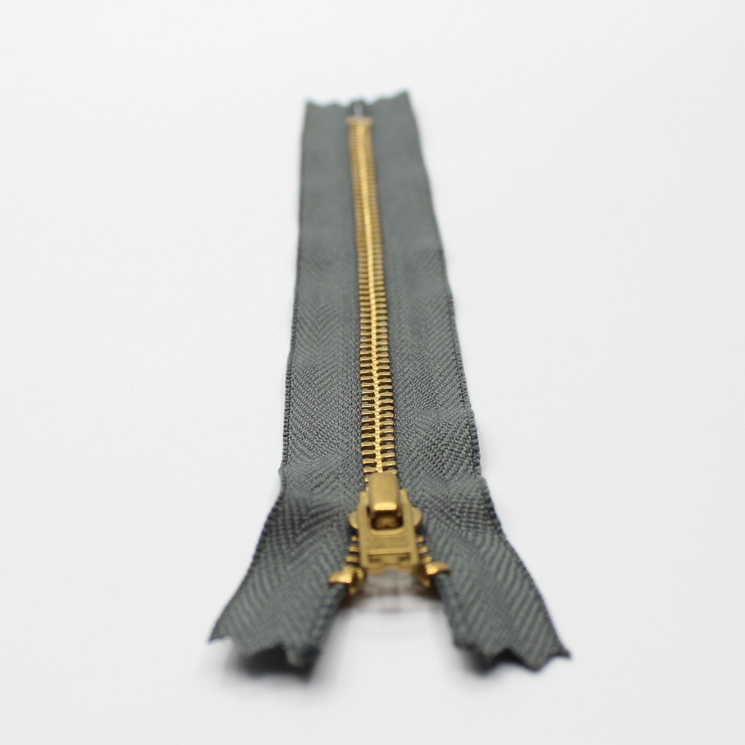 YKK - 18cm Trouser Metal Zipper - Super Strong - ACCESSOIRES LEDUC
