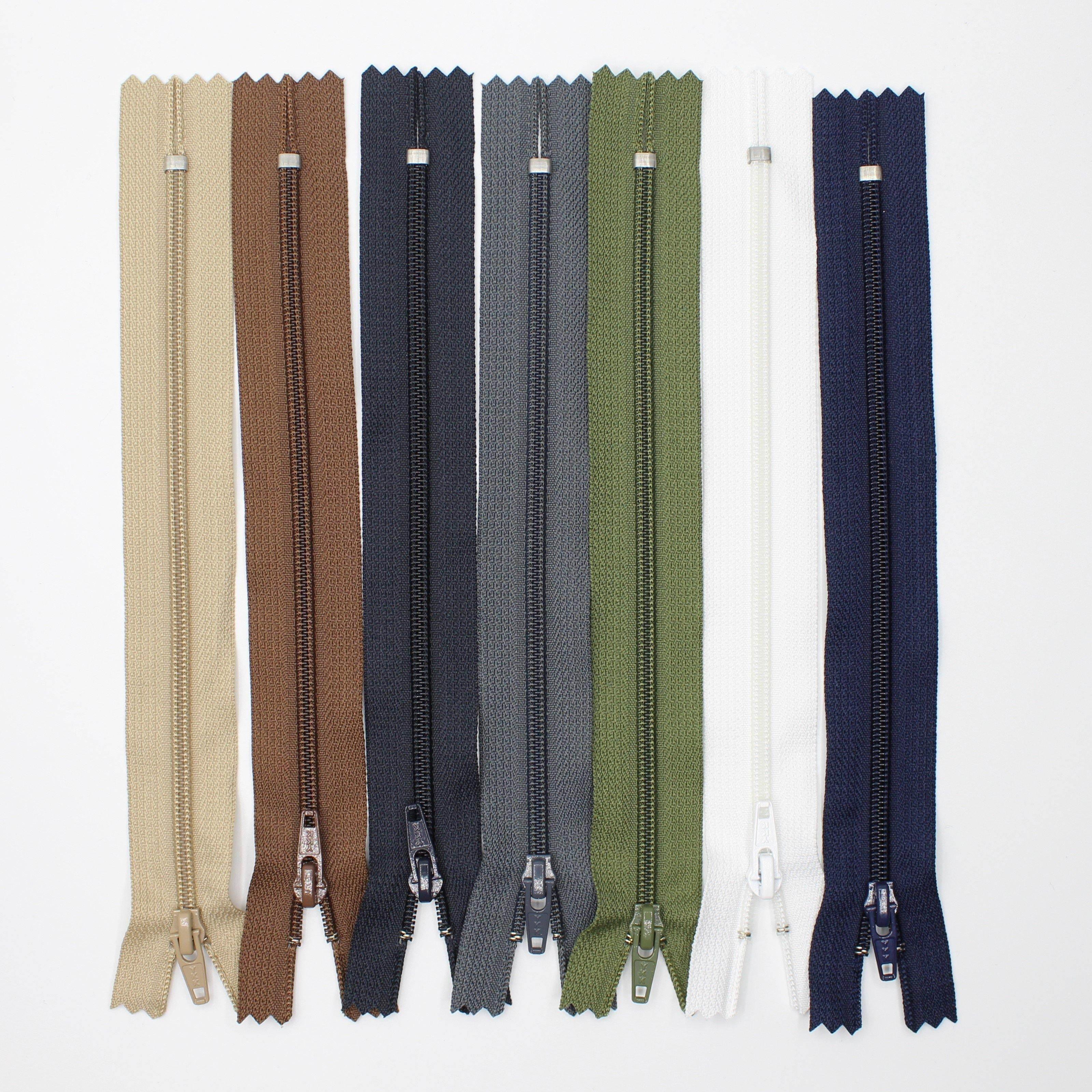 YKK - 20cm Nylon Zipper Size 4.5 for Trousers **Extra Strong** - ACCESSOIRES LEDUC BV