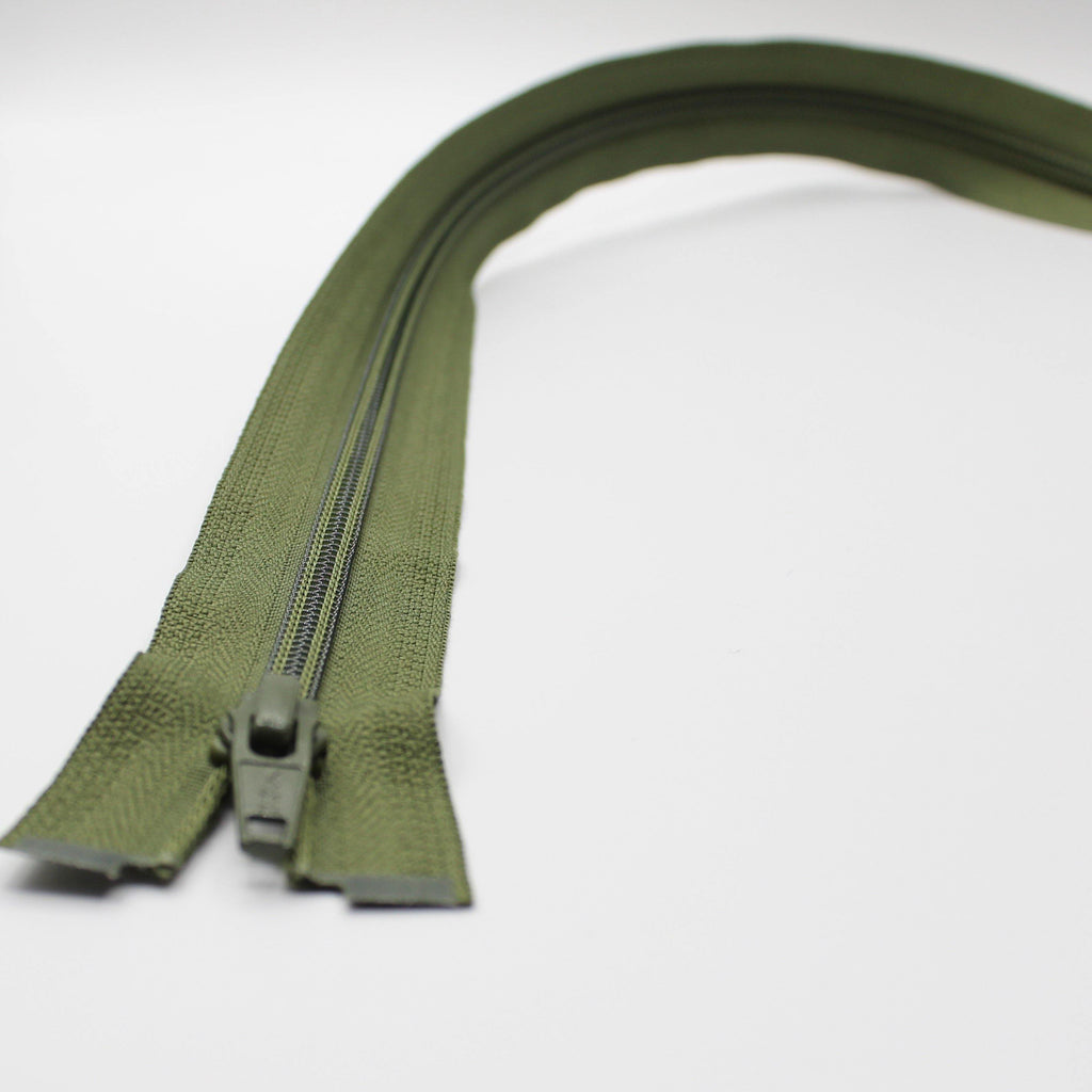 YKK - 80cm Nylon-Reißverschluss für Jacken - One Way Open end - ACCESSOIRES LEDUC
