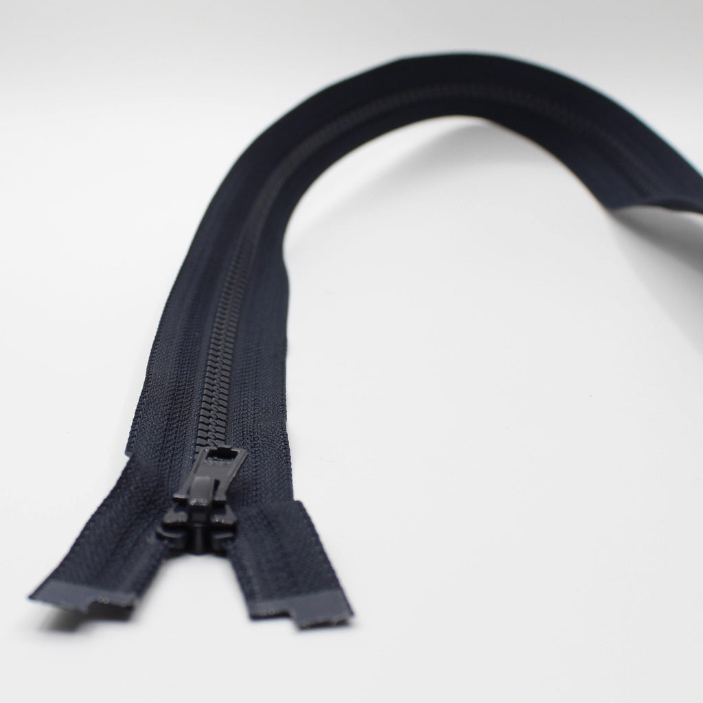 YKK - 80cm Vislon (Bloktand) Zipper pour Vestes - One Way Open end - ACCESSOIRES LEDUC
