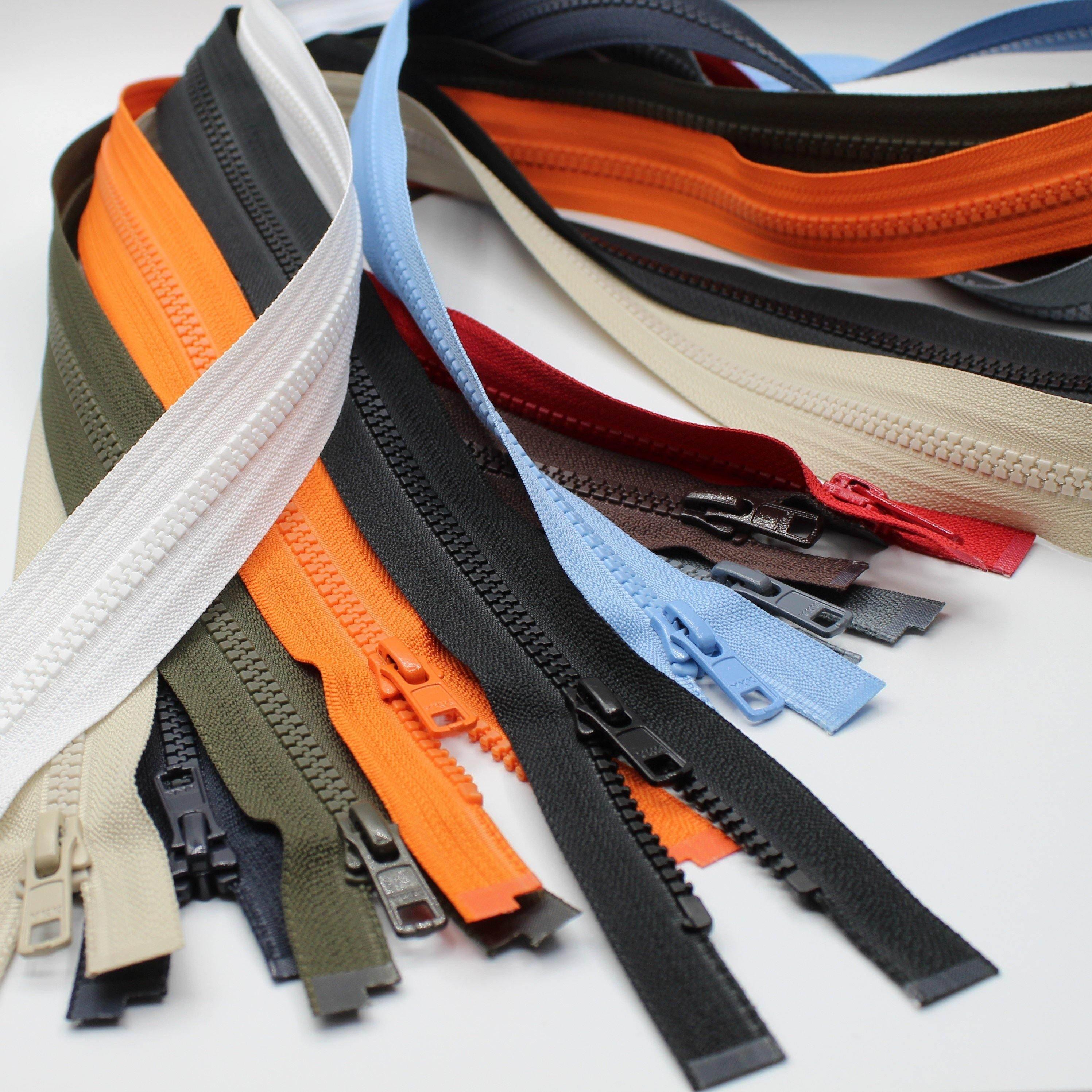 YKK - 80cm Vislon (Bloktand) Zipper for Jackets - One Way Open end - ACCESSOIRES LEDUC BV