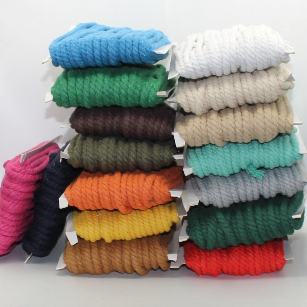 20 Meters Thick Cotton Cord 5 or 8mm #COR3012 - ACCESSOIRES LEDUC