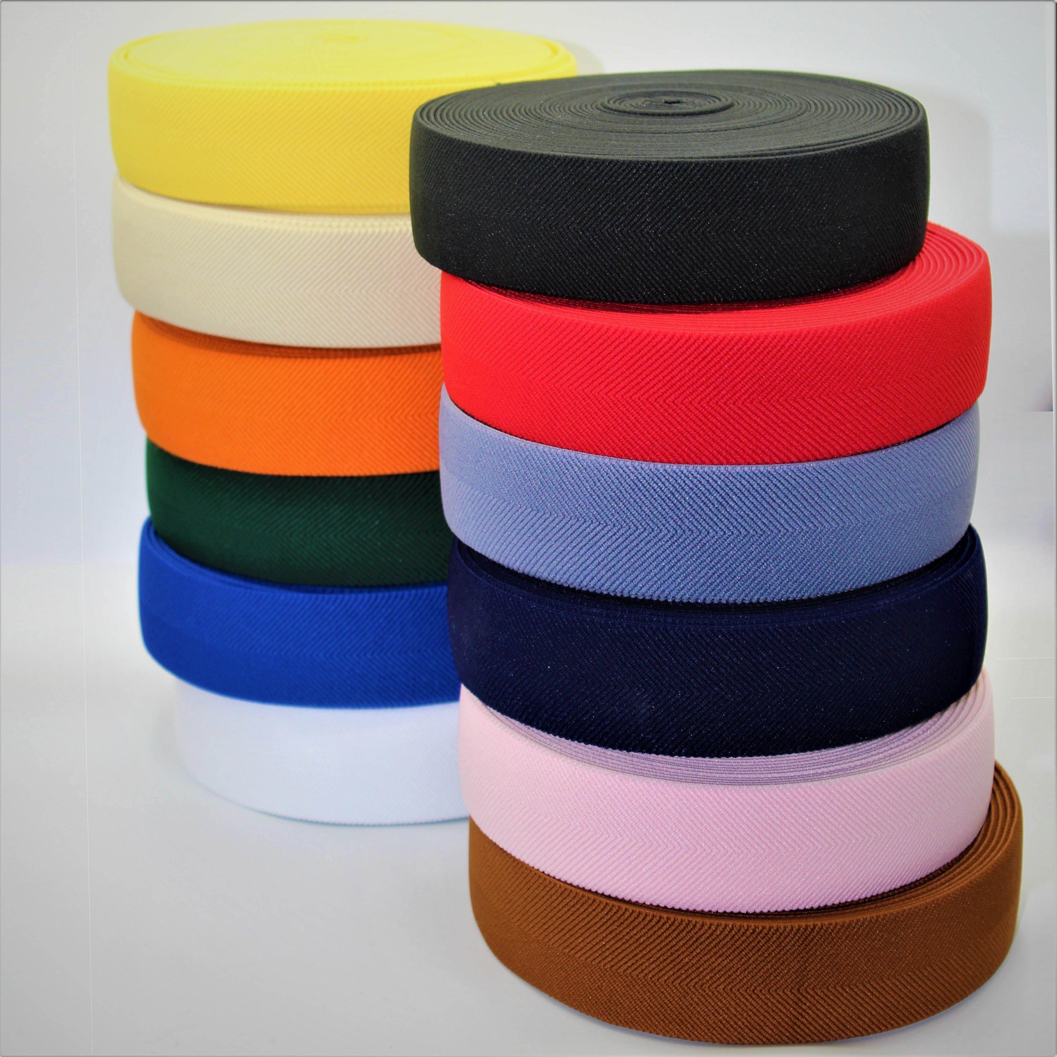 5 meters 38mm Herringbone Elastic #ELA1310 - ACCESSOIRES LEDUC BV