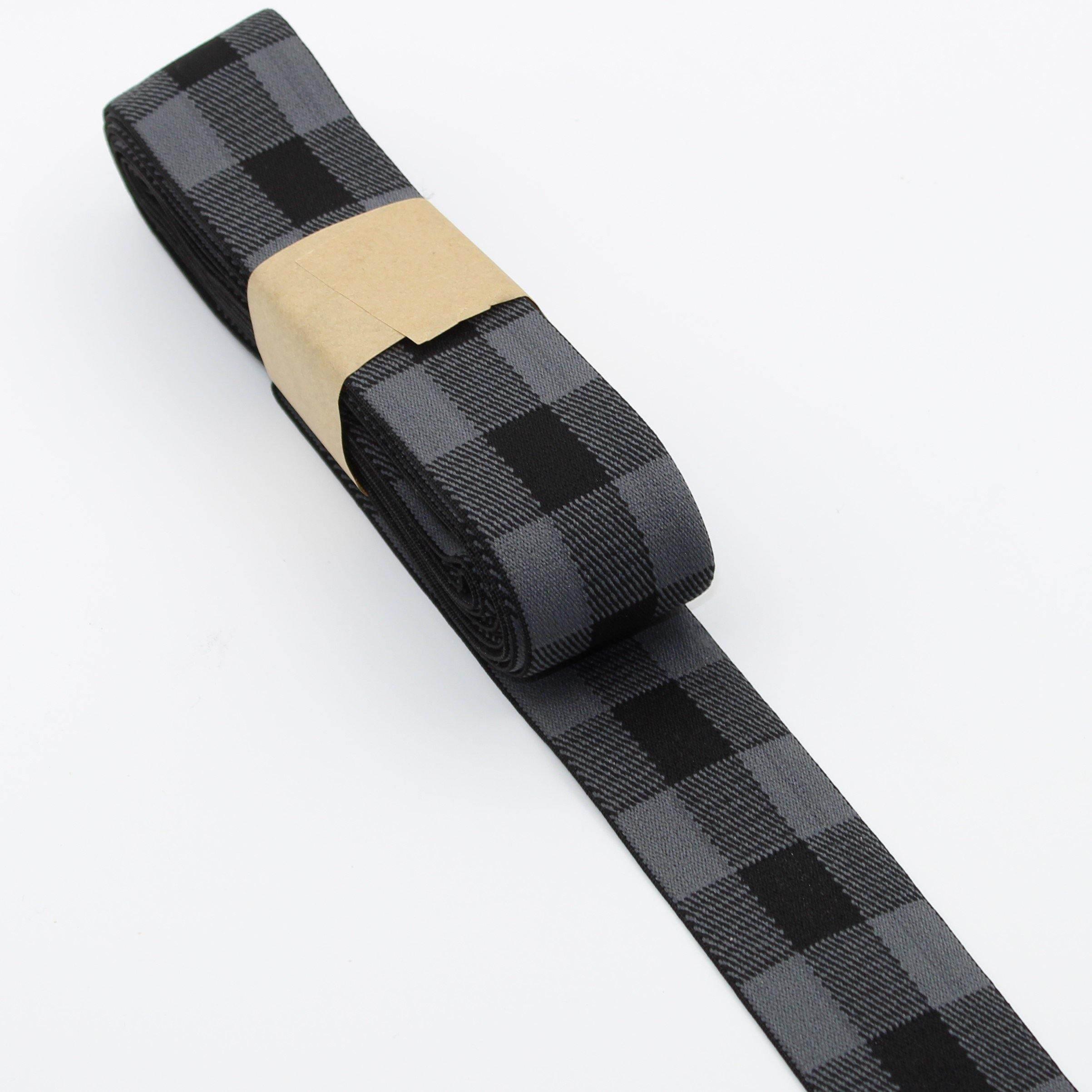 5 METERS - 40mm Tartan Elastic - ACCESSOIRES LEDUC BV