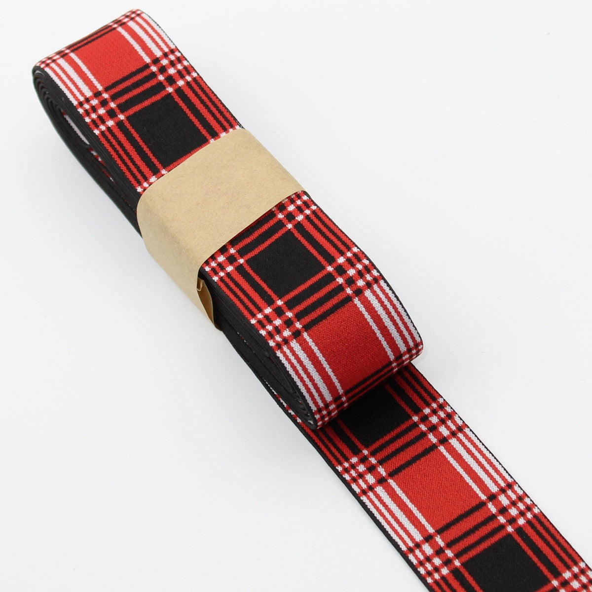 5 METERS - 40mm Tartan Elastic - ACCESSOIRES LEDUC BV