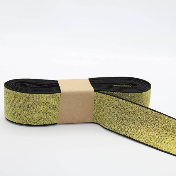 Coloured Lurex Elastic 5 meters 4cm #ELA2099 - ACCESSOIRES LEDUC BV