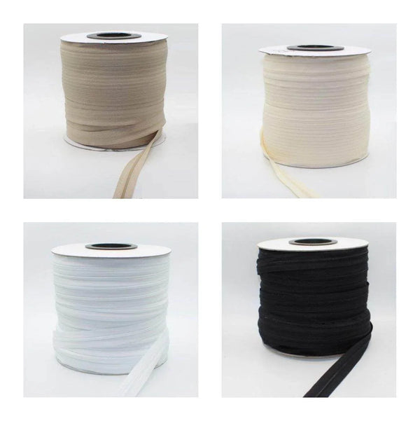 200 METERS roll Nylon Zipper #3 (4mm) + 200 Gliders - ACCESSOIRES LEDUC BV