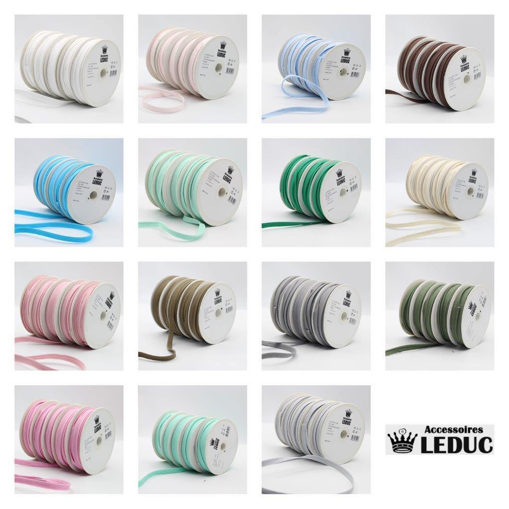 100MT - COTTON PIPING / 10mm (8+2mm) - ACCESSOIRES LEDUC