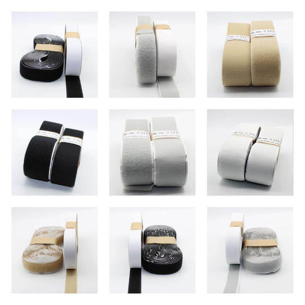 Adhesive Hook & Loop Tape (velcro type) 5 meters #HNL502 - ACCESSOIRES LEDUC BV