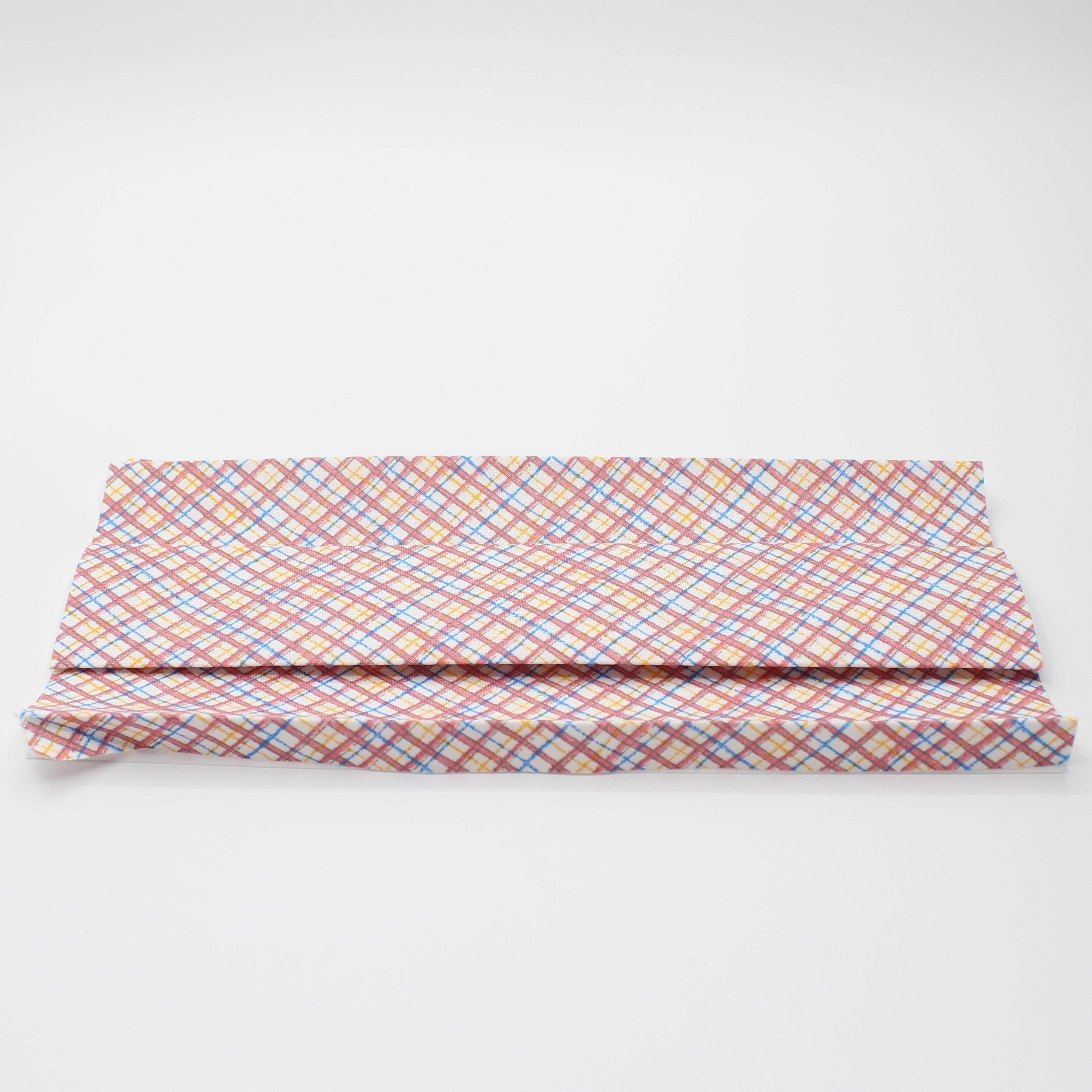 Prefolded Printed Fabric for masks 100% Cotton , with non woven lining, 6 pieces (2*2 + 2*1) - ACCESSOIRES LEDUC BV