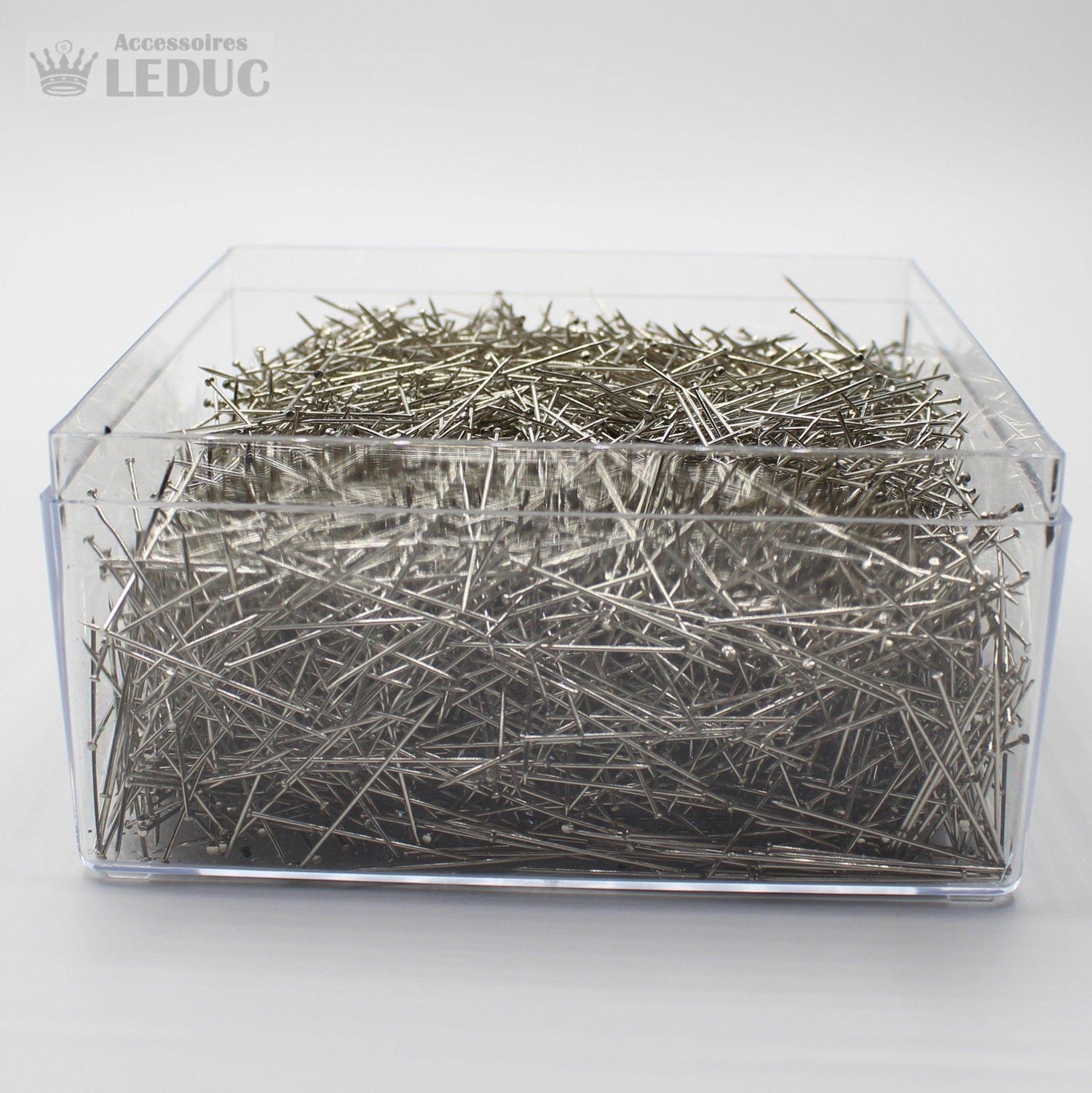 Pins 500grams XL Box *** 34mm x 0.60mm *** - ACCESSOIRES LEDUC BV