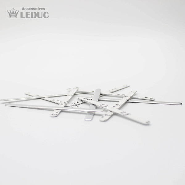 20 Metal Adhesive Noseclips for Masks - ACCESSOIRES LEDUC BV