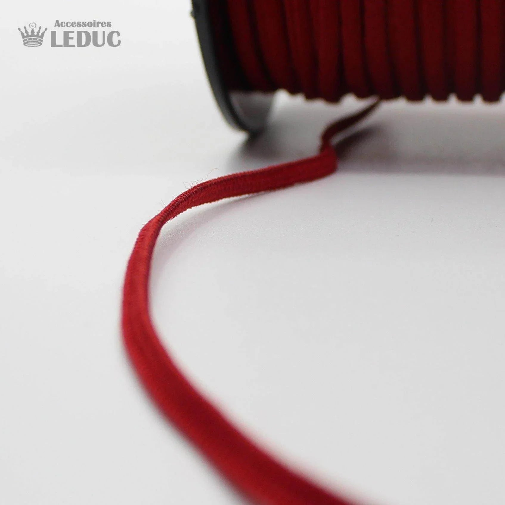 100 METRES - 3mm KNITTED Coloured Elastic - ACCESSOIRES LEDUC BV