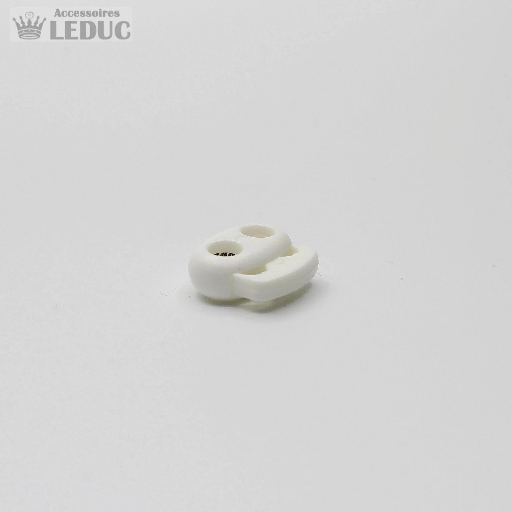 20 Cord Stoppers Black or White - ACCESSOIRES LEDUC BV