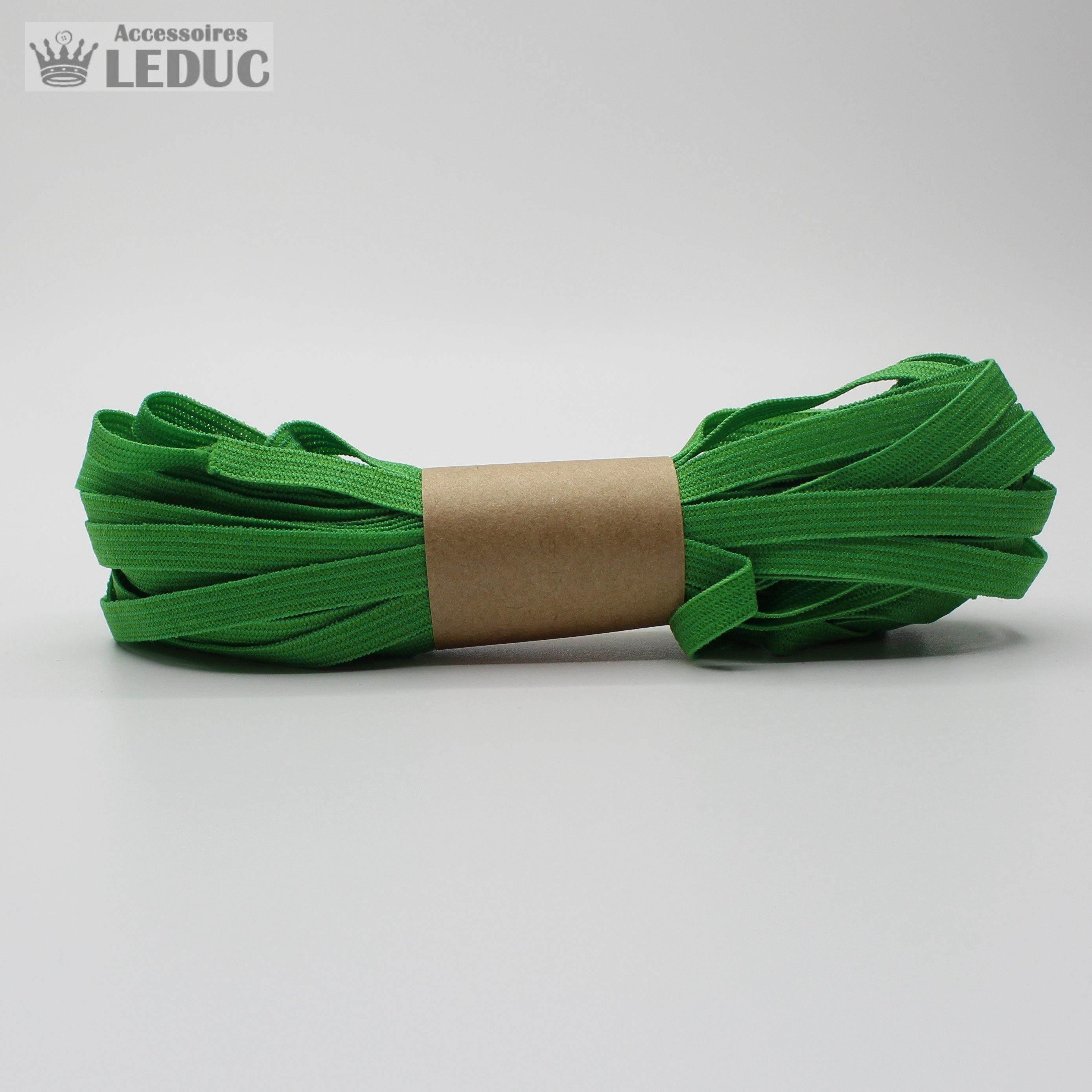 10 METERS - 6mm COLOURED Braided Elastic - ACCESSOIRES LEDUC BV