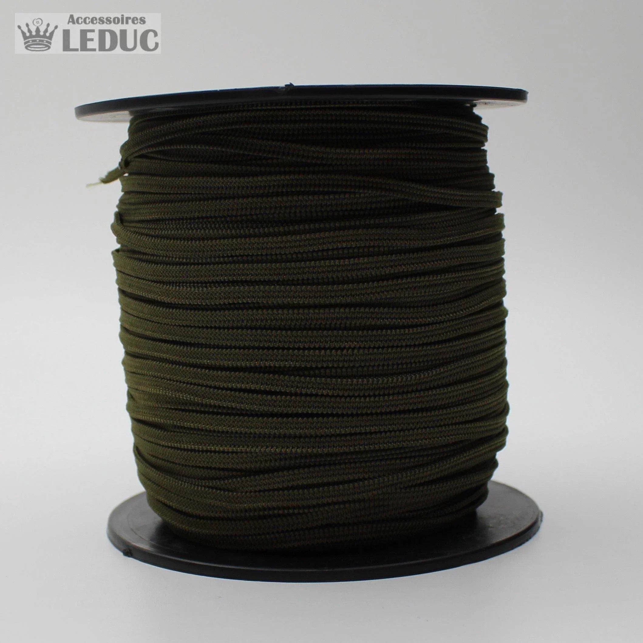 100 METRES - 3mm KNITTED Coloured Elastic - ACCESSOIRES LEDUC BV