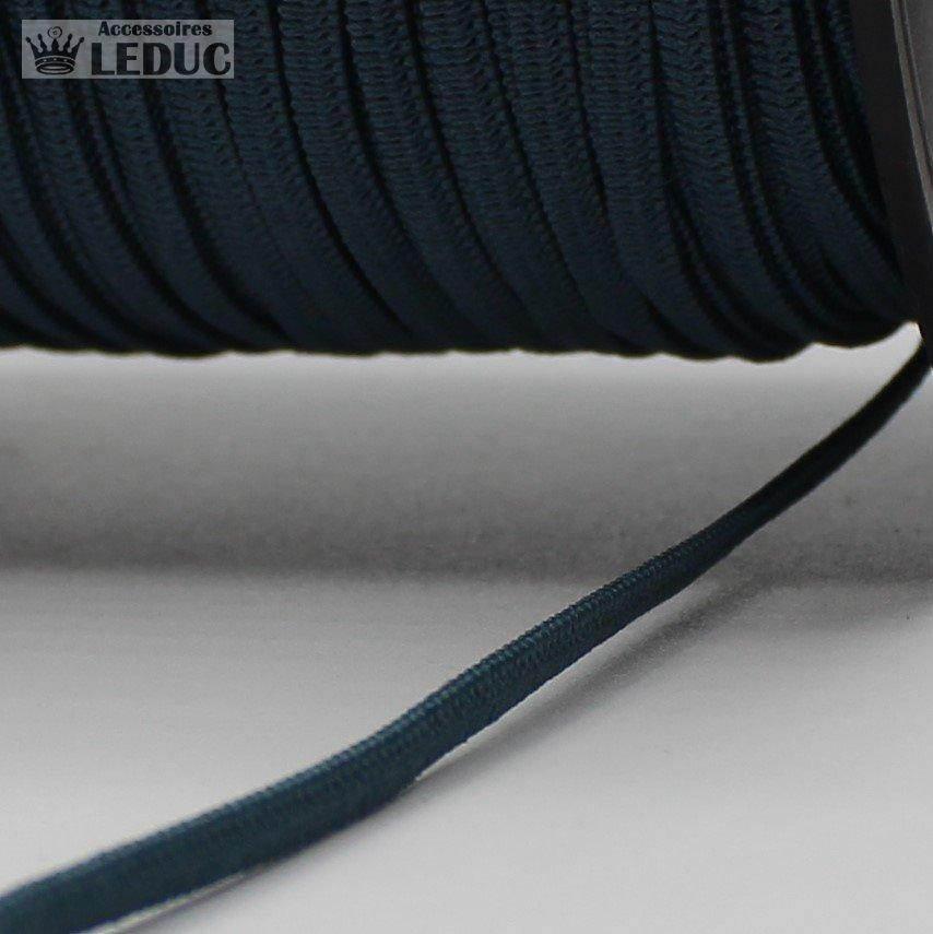 100 METRES - 3mm KNITTED Coloured Elastic - ACCESSOIRES LEDUC BV