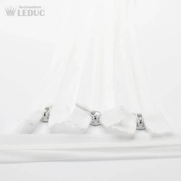 BLACK OR WHITE - Invisible Zippers (10pcs) - ACCESSOIRES LEDUC BV
