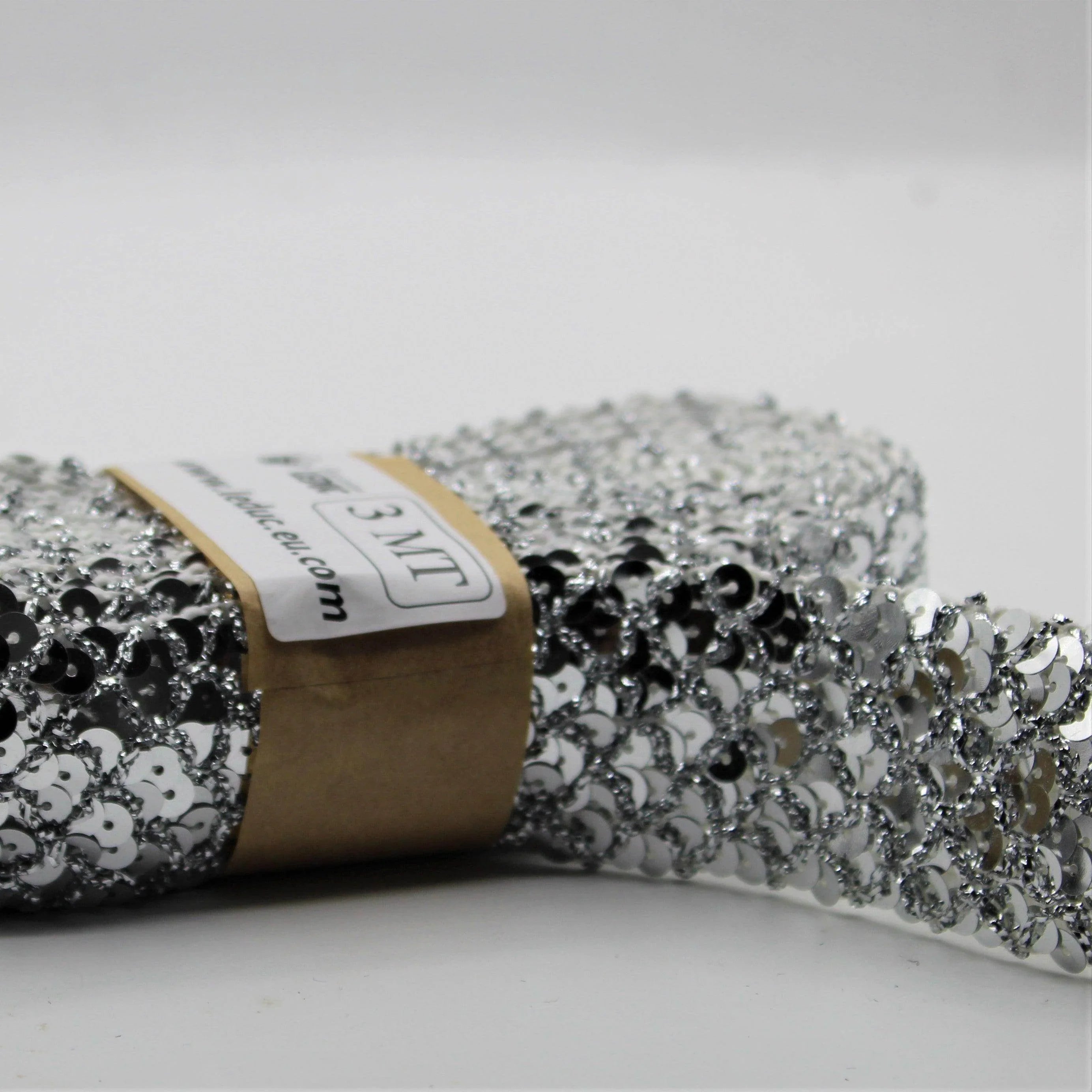 5 meters Sequin Trimming 40mm #PAS3001 - ACCESSOIRES LEDUC BV