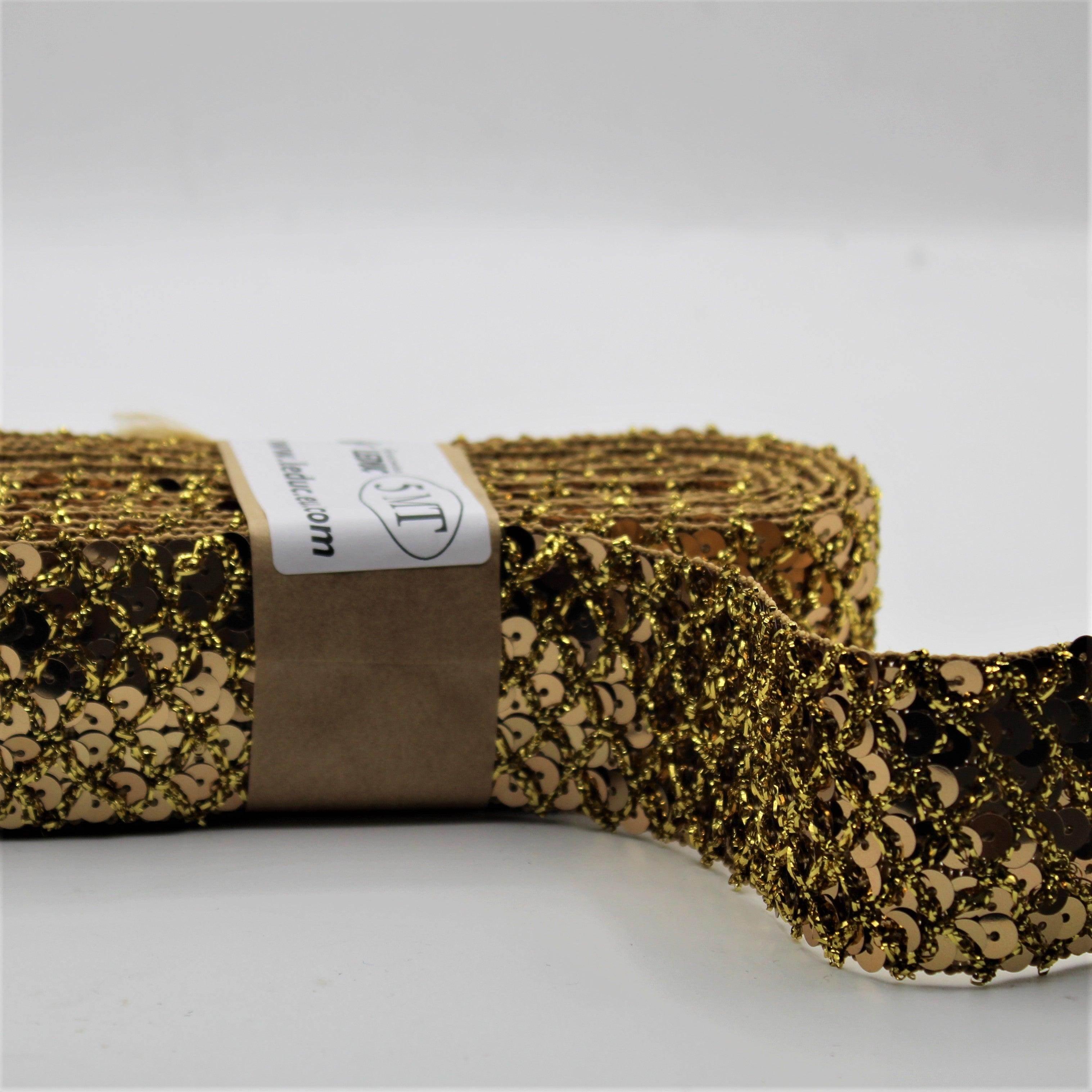 5 meters Sequin Trimming 40mm #PAS3001 - ACCESSOIRES LEDUC BV