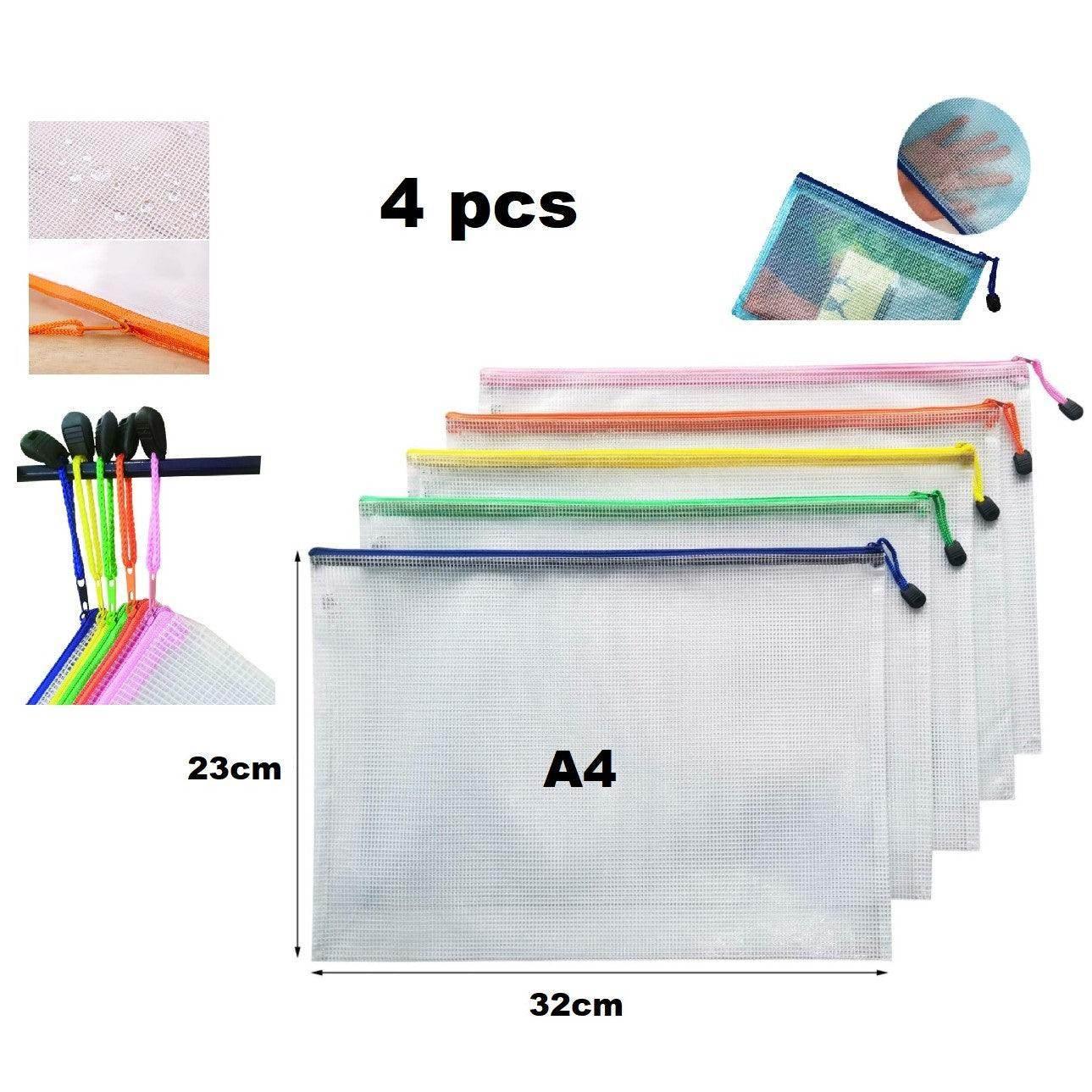 Set of Pouches (random colours) with zip, waterproof #HAB1x013 - ACCESSOIRES LEDUC BV