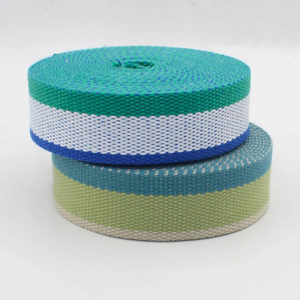 5 meters 3 colours Webbing 30mm #RUB1998 - ACCESSOIRES LEDUC BV