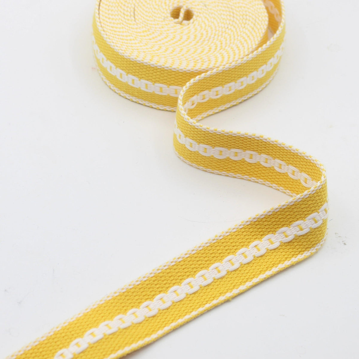 Chain Motive Webbing 30mm #RUB3532 - ACCESSOIRES LEDUC BV