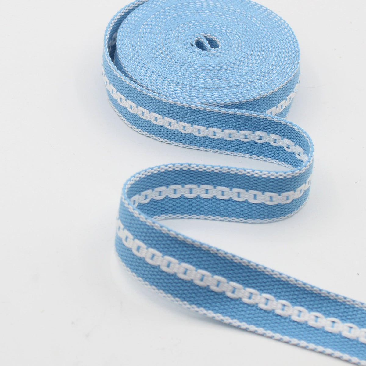 Chain Motive Webbing 30mm #RUB3532 - ACCESSOIRES LEDUC BV