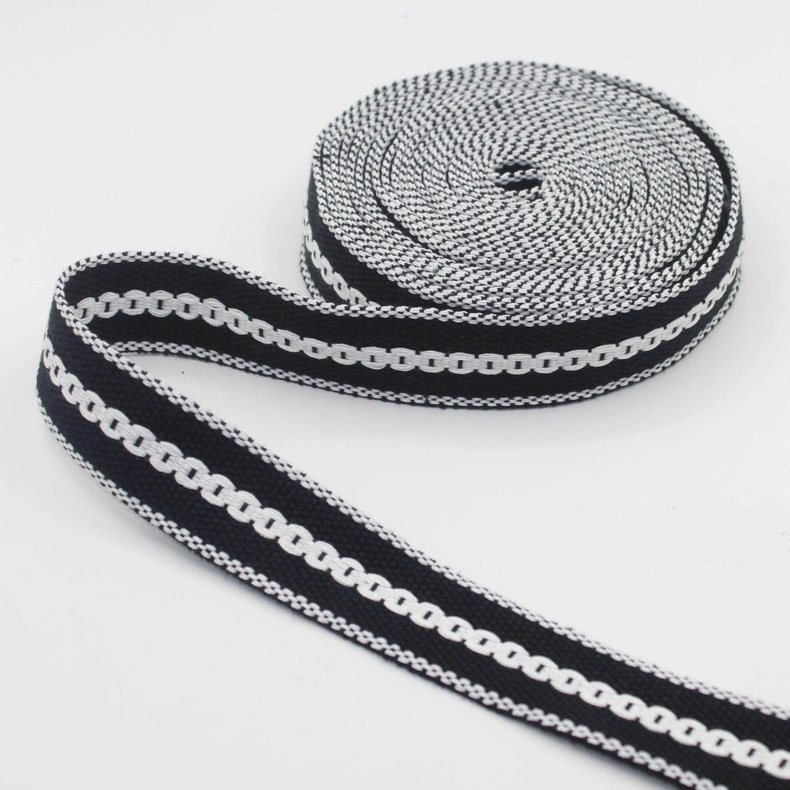 Chain Motive Webbing 30mm #RUB3532 - ACCESSOIRES LEDUC BV