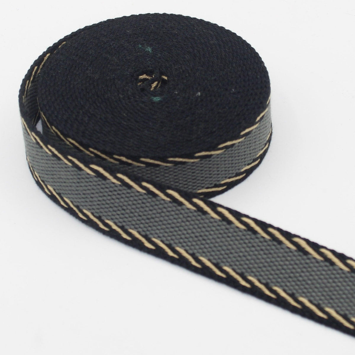 Diagonals Bicolor Webbing 30mm #RUB3541 - ACCESSOIRES LEDUC BV