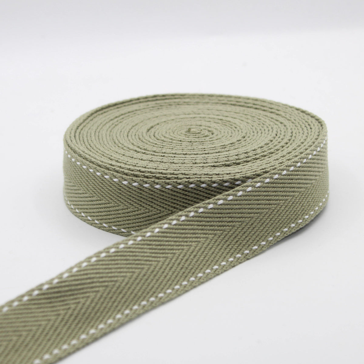 5 Meters 30mm Saddle Stitch Webbing #RUB1967 - ACCESSOIRES LEDUC BV