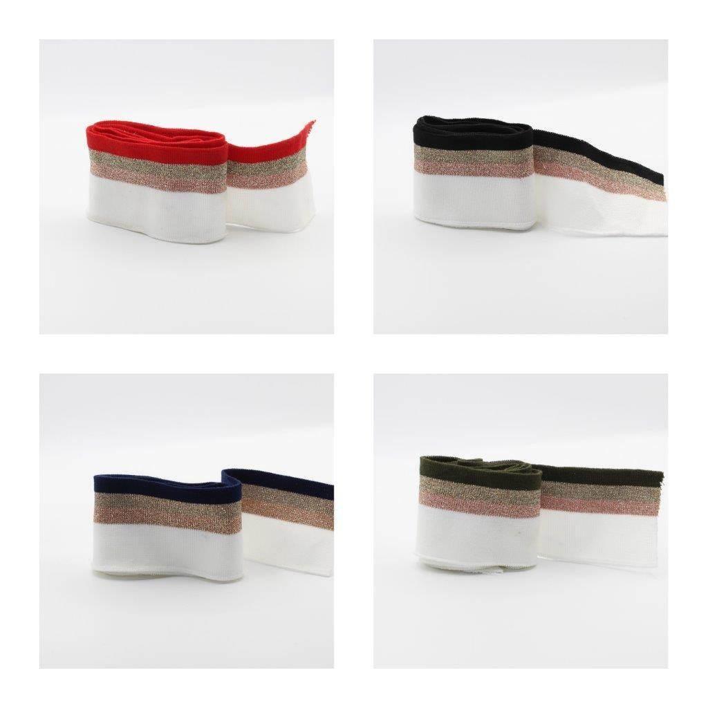 #TIS611 6 x 110cm Ribbings - ACCESSOIRES LEDUC BV