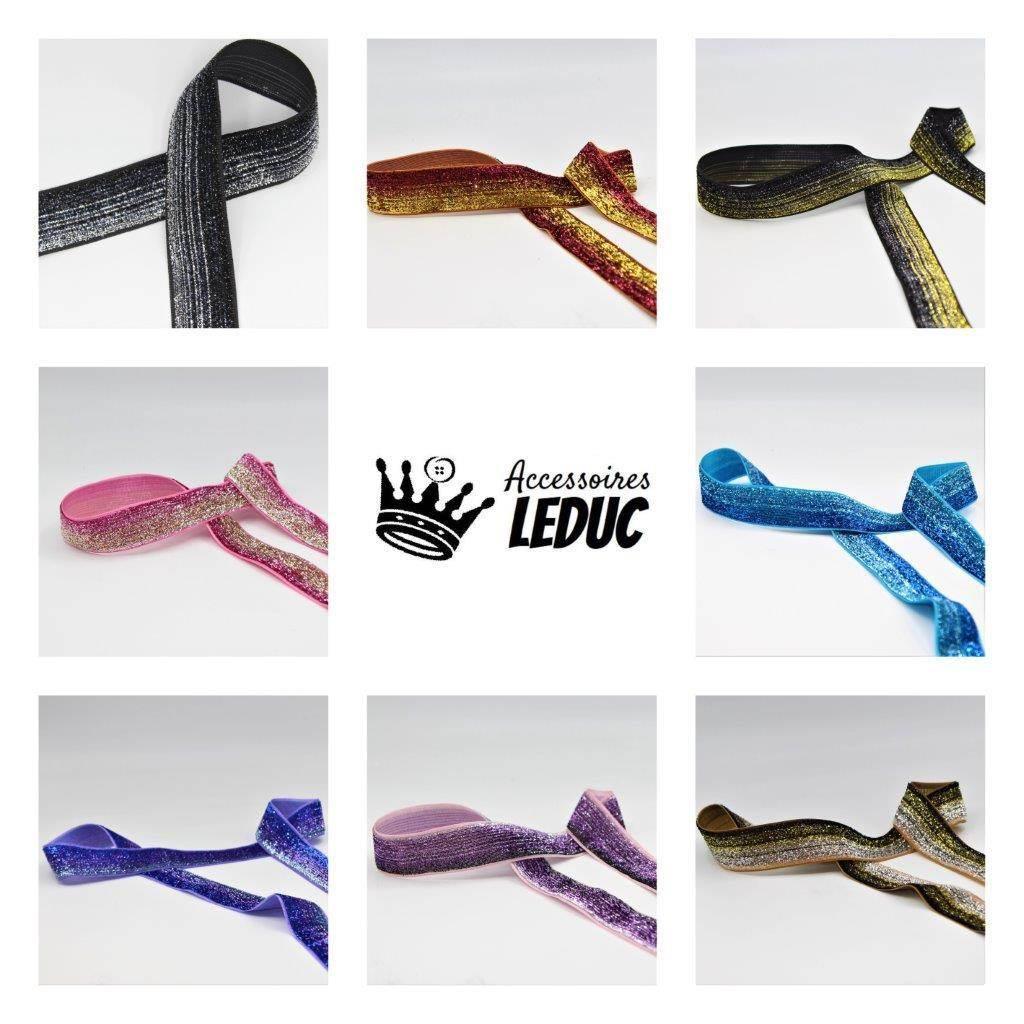 5 Meters 25mm Ombré Velvet Ribbons #VEL1503 - ACCESSOIRES LEDUC BV