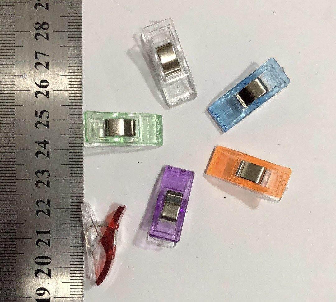 10 stuks - Wonder clips - Kleine knijpertjes - Vervanging voor spelden - Wonderclips - ACCESSOIRES LEDUC BV