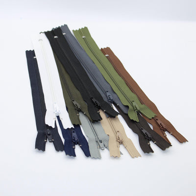 YKK - 20cm Nylon Zipper Size 4.5 for Trousers **Extra Strong** - ACCESSOIRES LEDUC